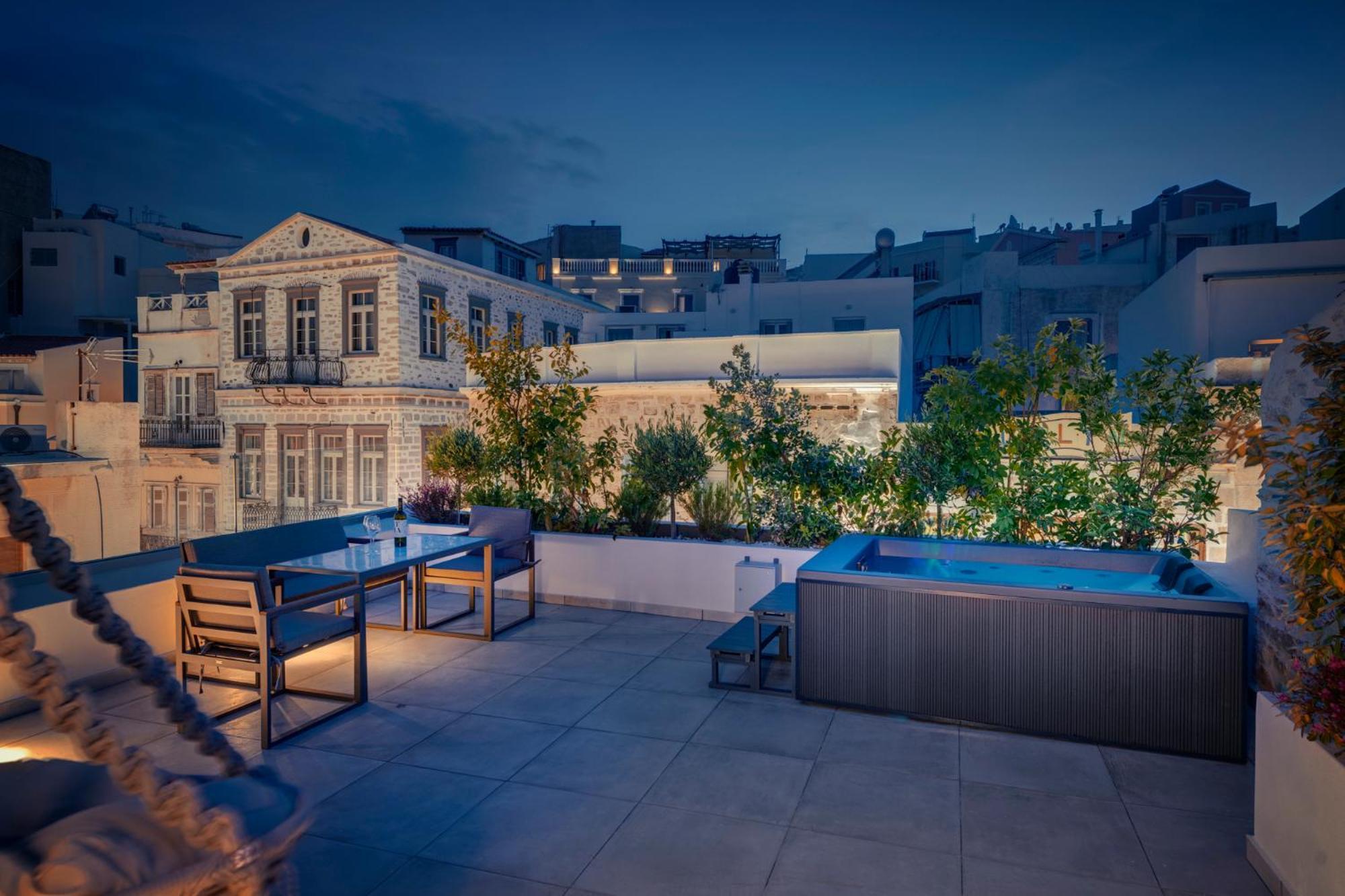 Ninemian Suites Syros Ermoupoli Exterior foto